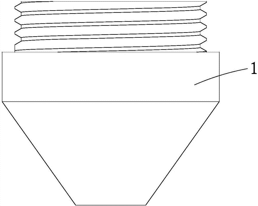 一种激光熔覆喷嘴装置及其成孔方法与流程