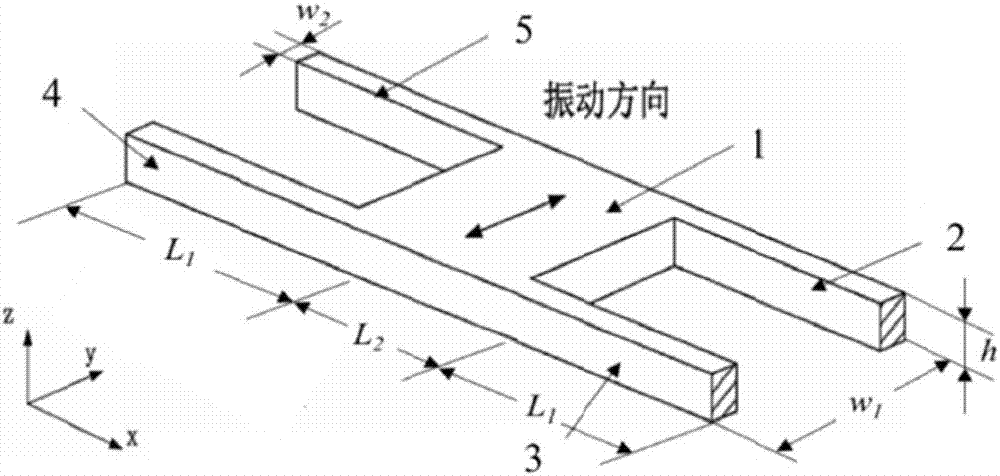 一種基于面內(nèi)諧振的MEMS流體黏度傳感器芯片及其制備方法與流程