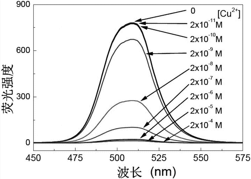 一种使用基于钙钛矿纳米晶的金属离子传感器检测溶液中金属离子的方法与流程