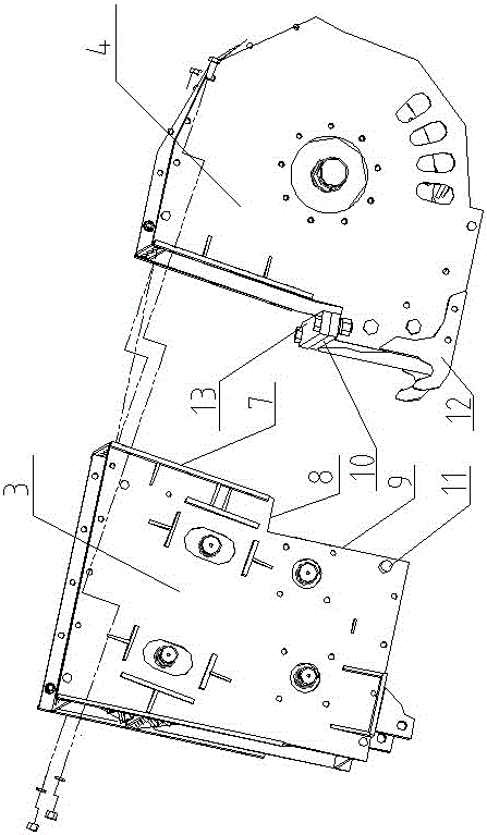 切碎喂入分體裝置的制作方法