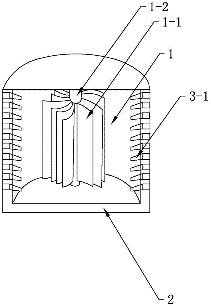 渦能風(fēng)力發(fā)電機(jī)組的制作方法與工藝