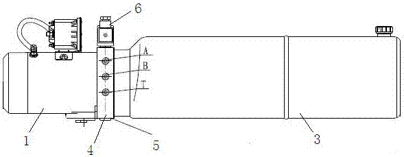 一種升降平臺用雙作用回路動力單元的制作方法與工藝