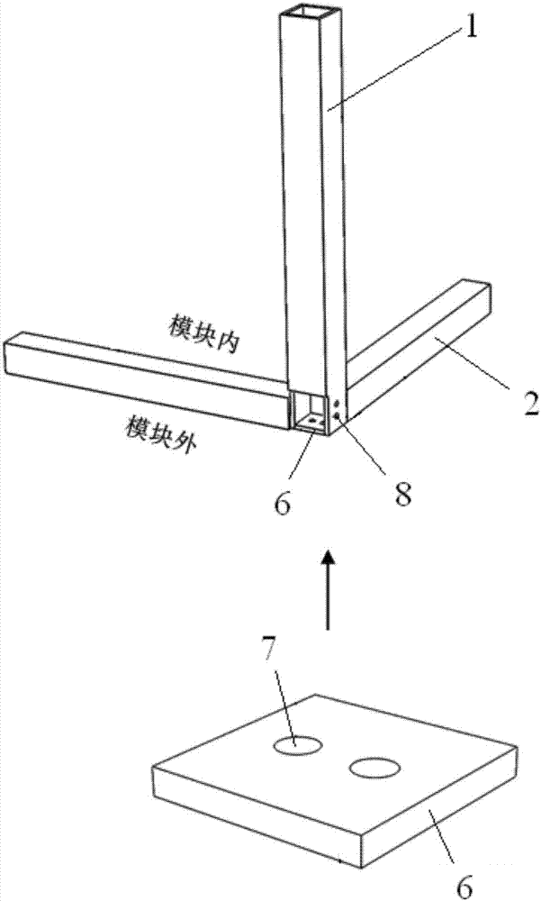 一種應用于模塊化鋼結(jié)構(gòu)建筑的連接節(jié)點的制作方法與工藝