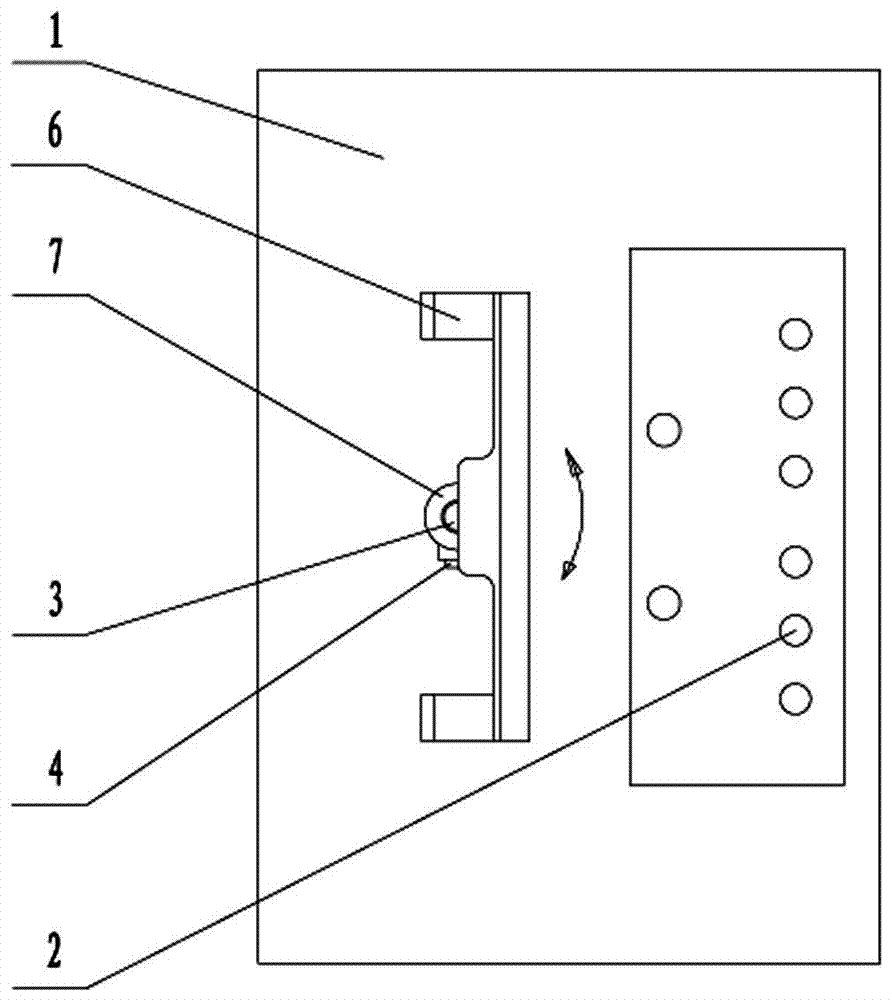 汽車儀表專用調試固位裝置的制作方法