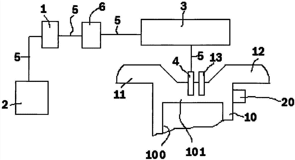 用于診斷將水噴射到內(nèi)燃發(fā)動(dòng)機(jī)的燃燒室中的方法和設(shè)備與流程