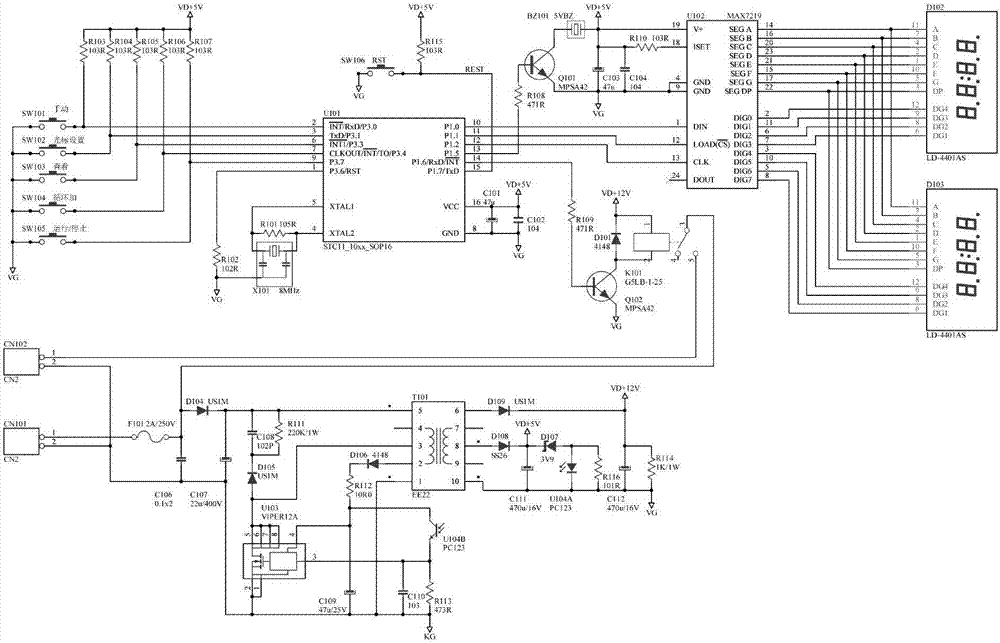 LED燈通斷測試裝置的制作方法