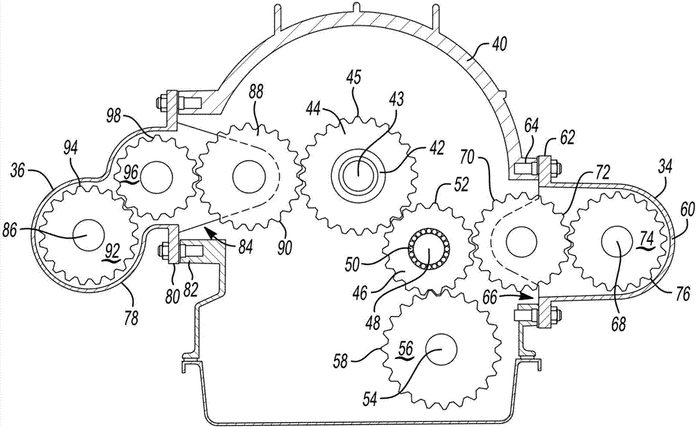 具有取力器的变速器的制作方法与工艺