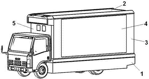 太阳能LED户外宣传车的制作方法与工艺