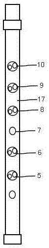 一種吹管樂器的半音階音孔結(jié)構(gòu)和葫蘆絲及笛的制作方法與工藝