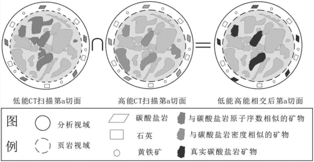 一種用雙能微米CT定量識別巖石礦物的巖樣裝置和方法與流程