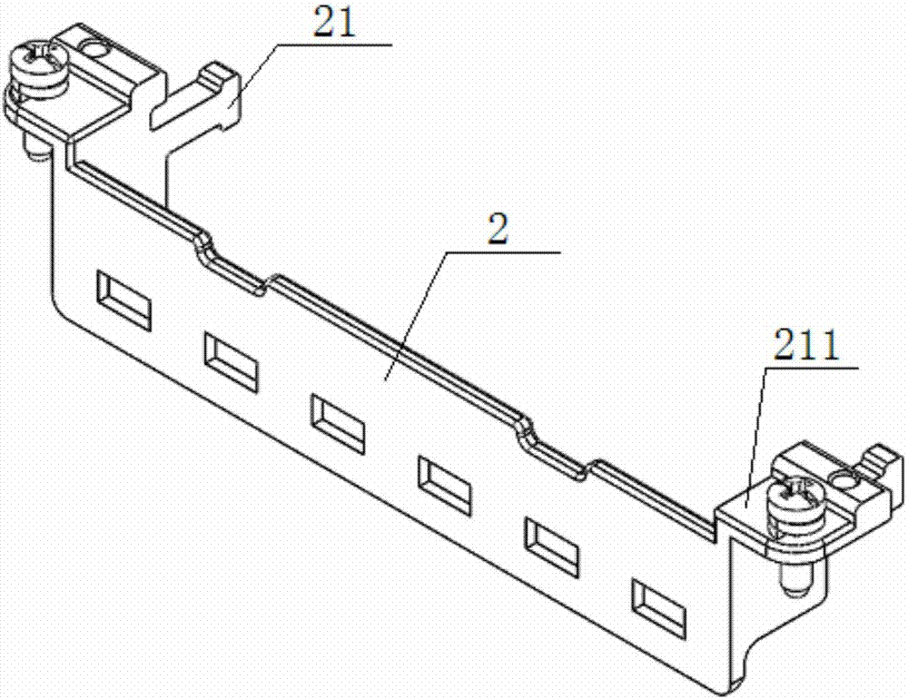 一种连接器中固定模块化绝缘体的支架的制作方法与工艺