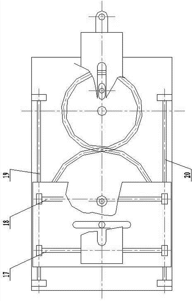 一種變軌跡振幅型材料實驗裝置的制作方法