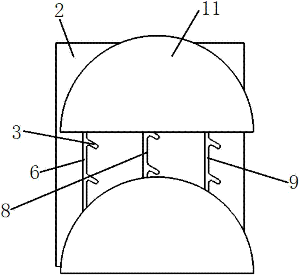 一種用于風(fēng)力發(fā)電機(jī)組的距離可調(diào)節(jié)的電纜懸掛裝置的制作方法