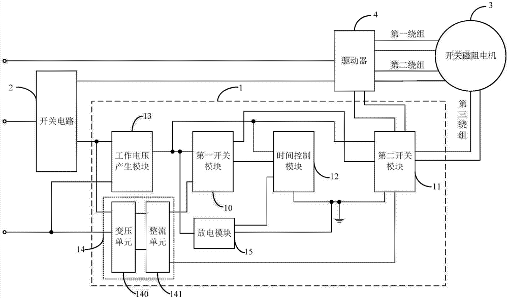 一种开关磁阻电机及其制动电路的制作方法与工艺