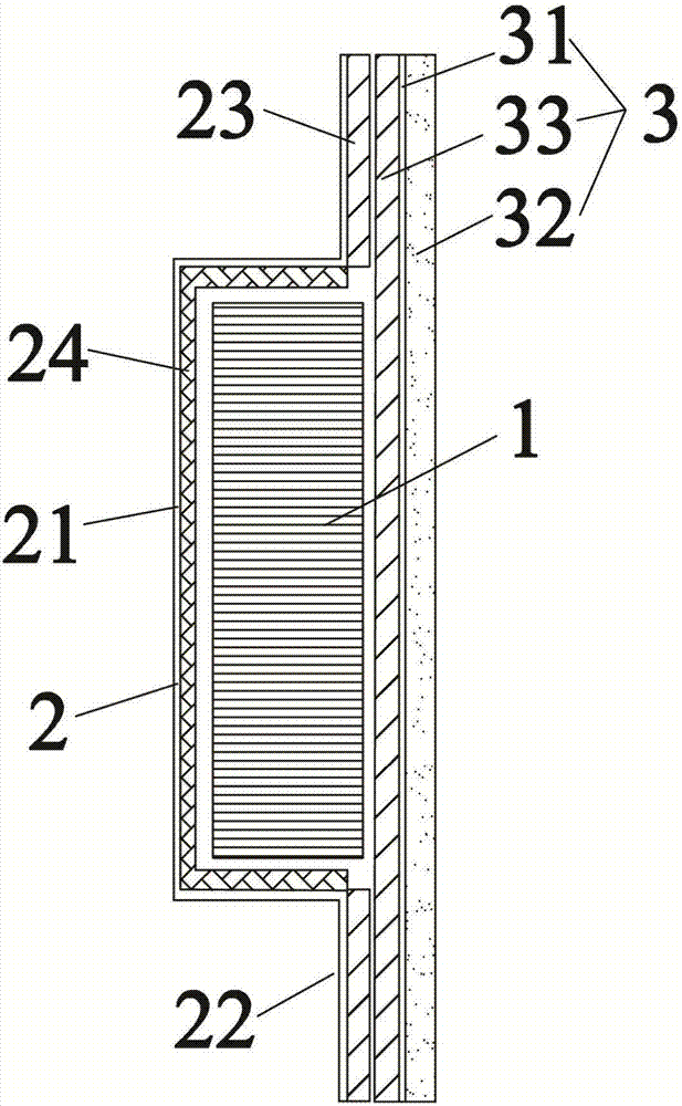 一种锂离子电池封装结构及其封装方法与流程