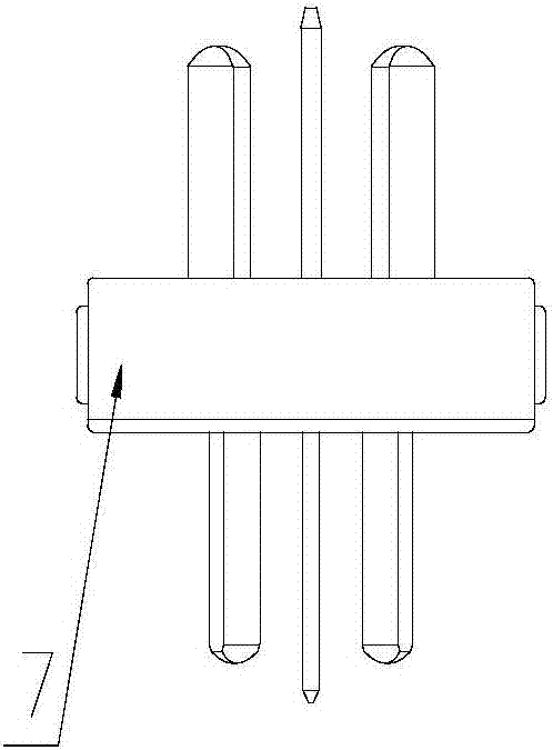 兼具两组不同电流插针组的连接器插头的制作方法与工艺