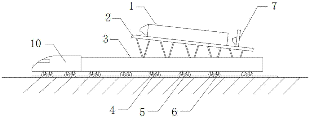 一種可實(shí)現(xiàn)運(yùn)載火箭臥式發(fā)射的高速運(yùn)載車及方法與流程