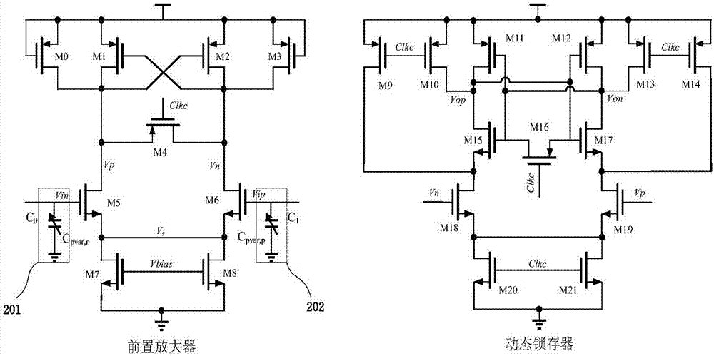 一種比較器輸入寄生電容的校正電路的制作方法與工藝