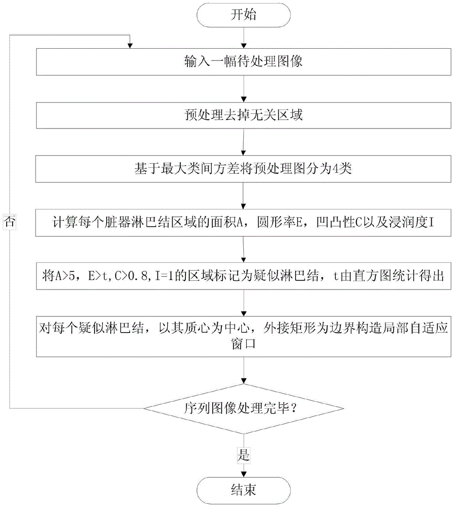 基于低秩分解的胃部CT圖像淋巴結(jié)識別系統(tǒng)和方法與流程