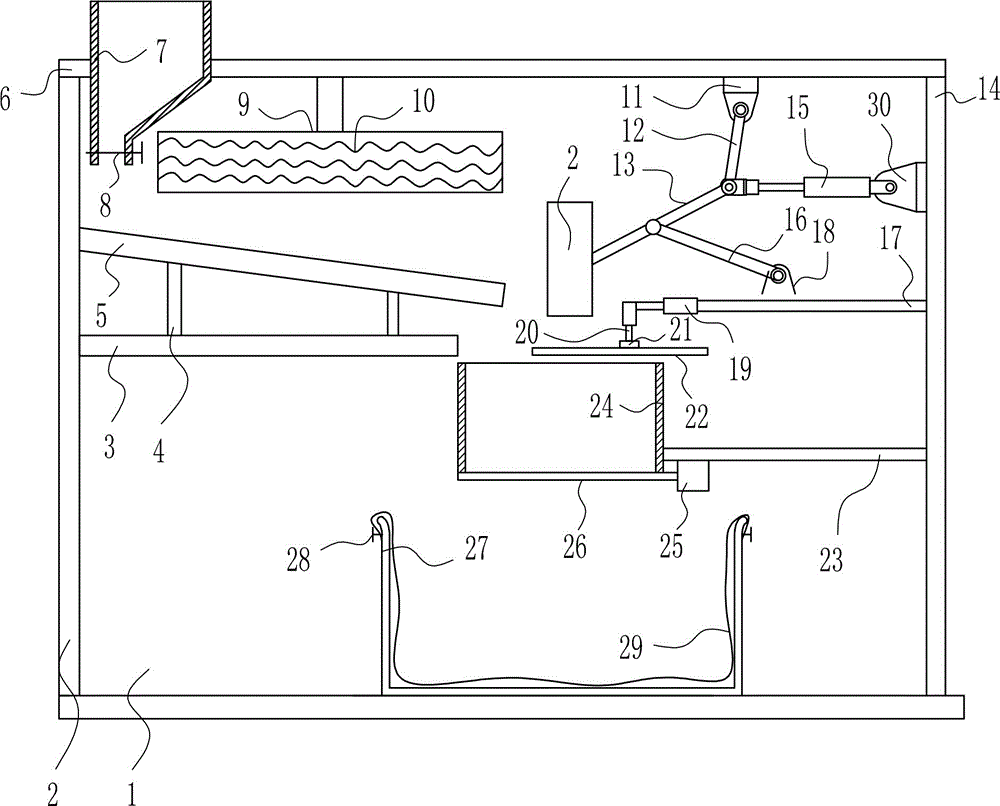 一种木屑高效烘干收集装置的制作方法