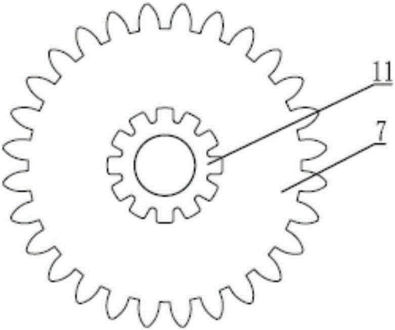 一種修枝機(jī)機(jī)械調(diào)速裝置的制作方法