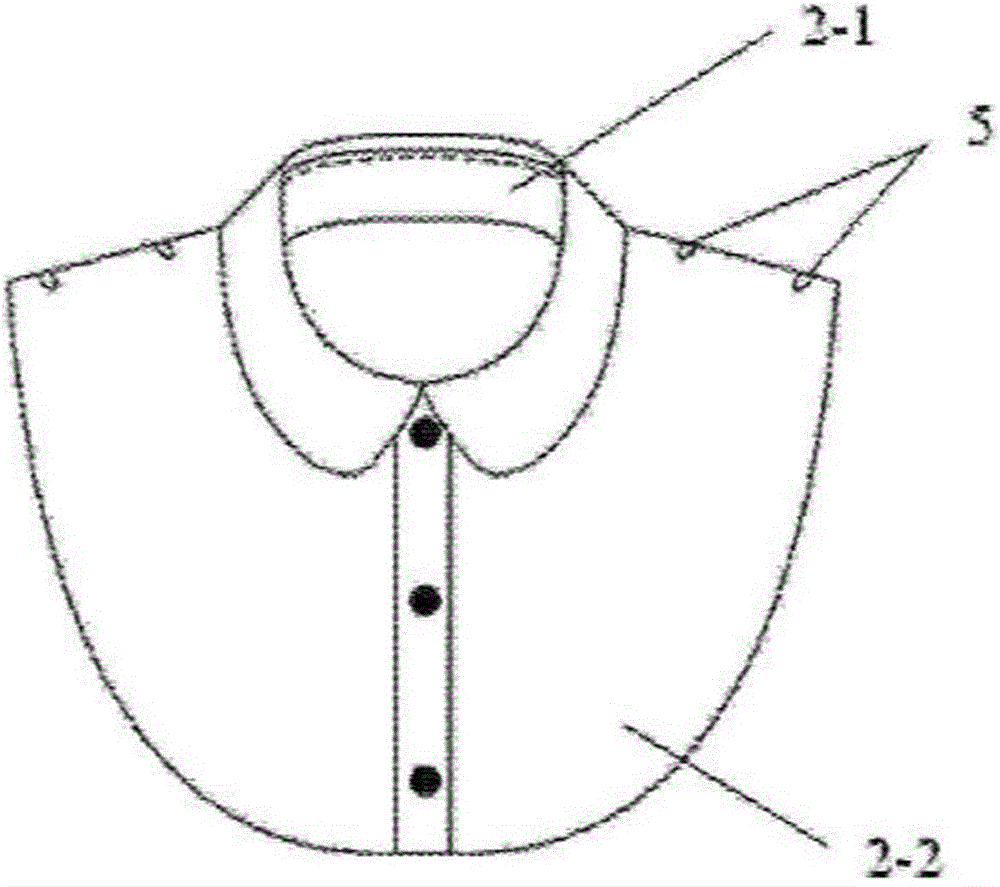 帶有可脫卸保暖領(lǐng)子的羽絨服的制作方法與工藝