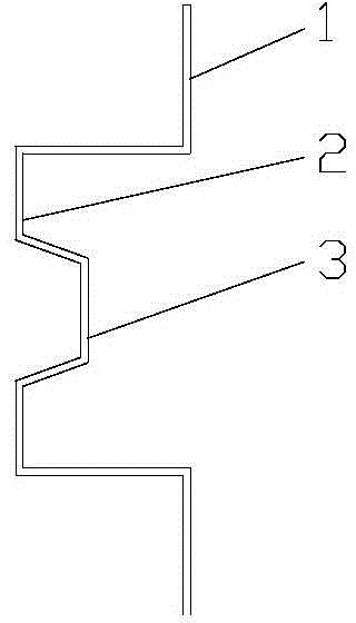 一种用于密集架的加强筋结构的制作方法与工艺