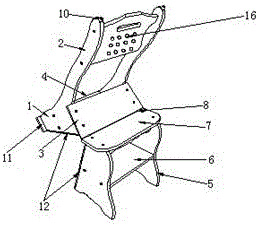 一种梯椅两用多功能木椅的制作方法与工艺