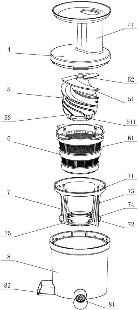 一種榨汁機(jī)的制作方法與工藝