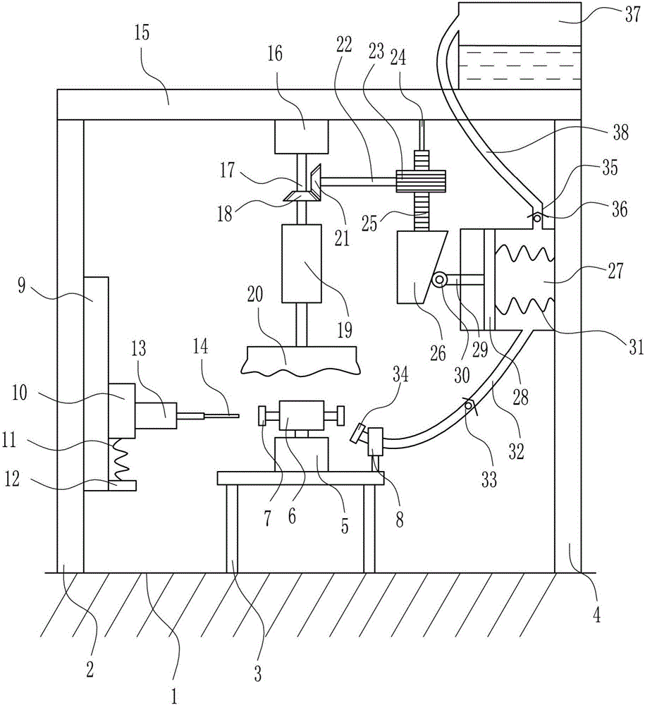 一種漆面鞋子除塵消毒裝置的制作方法