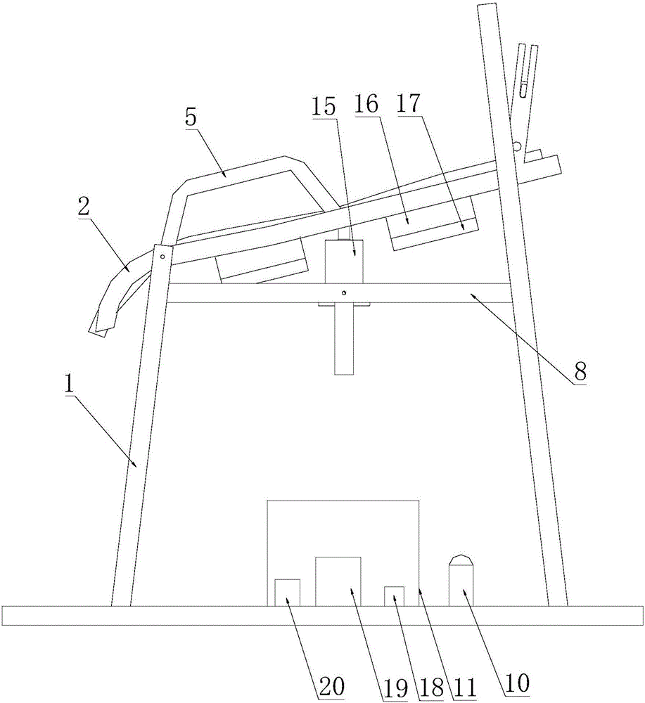 具有按摩功能且自動調(diào)節(jié)角度的仰式牽引床的制作方法與工藝