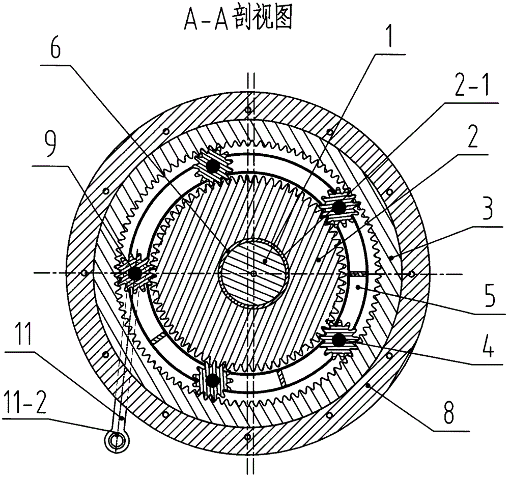 圆锥破碎机行星齿轮系动锥驱动结构的制作方法与工艺