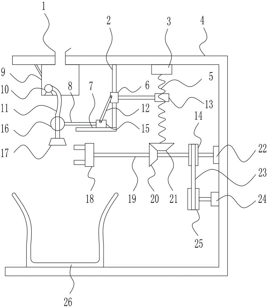 一种五金制作用扳手高效喷漆装置的制作方法