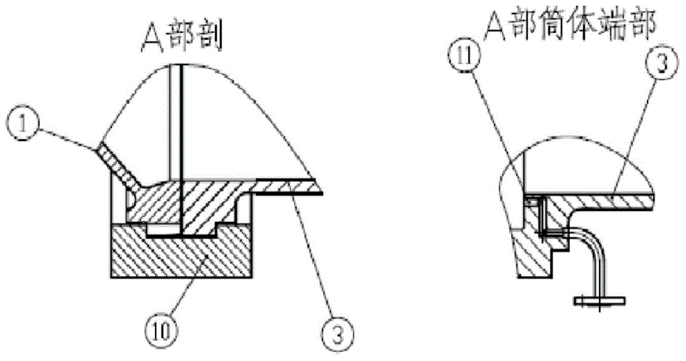 一種用于畜禽尸體無害化處理的浮壓式化制釜筒裝置的制作方法