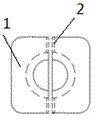 一種單極圓鋼電渣棒模具的制作方法與工藝