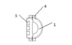 一種雙極半圓鋼電渣棒模具的制作方法與工藝