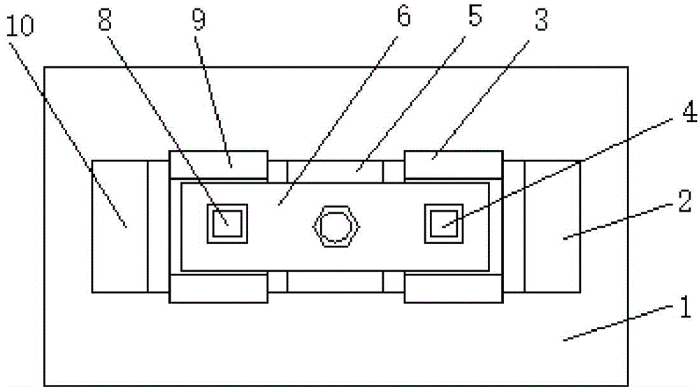 一种缝纫机中座“A”面铣削夹具的制作方法与工艺