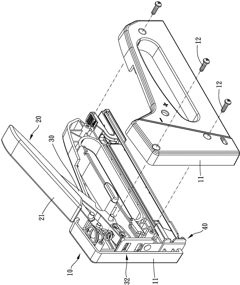 具有省力机构的装钉机的制作方法