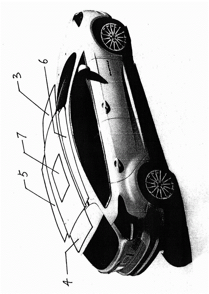 乘用車翼形遮陽裝置的制作方法