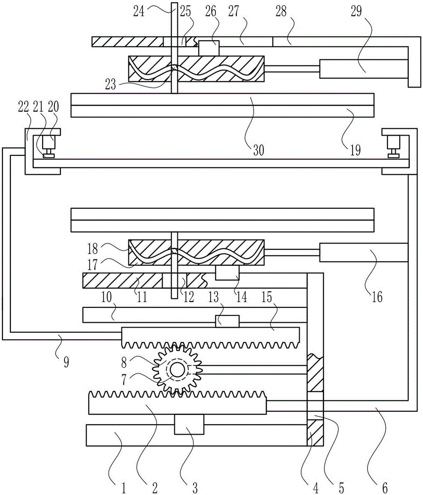 一种五金板拉伸装置的制作方法