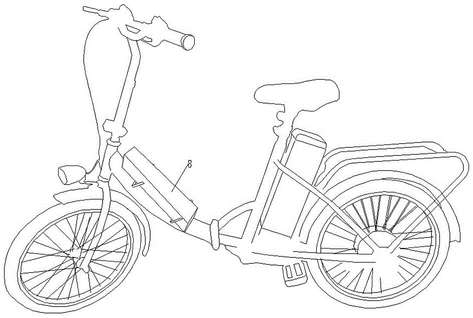 带有备用电池的电动自行车的制作方法与工艺