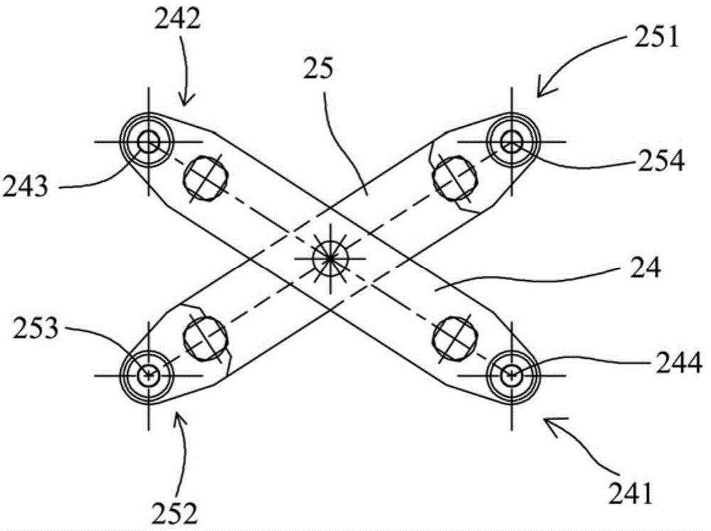 叉架同步升降機(jī)構(gòu)的制作方法與工藝