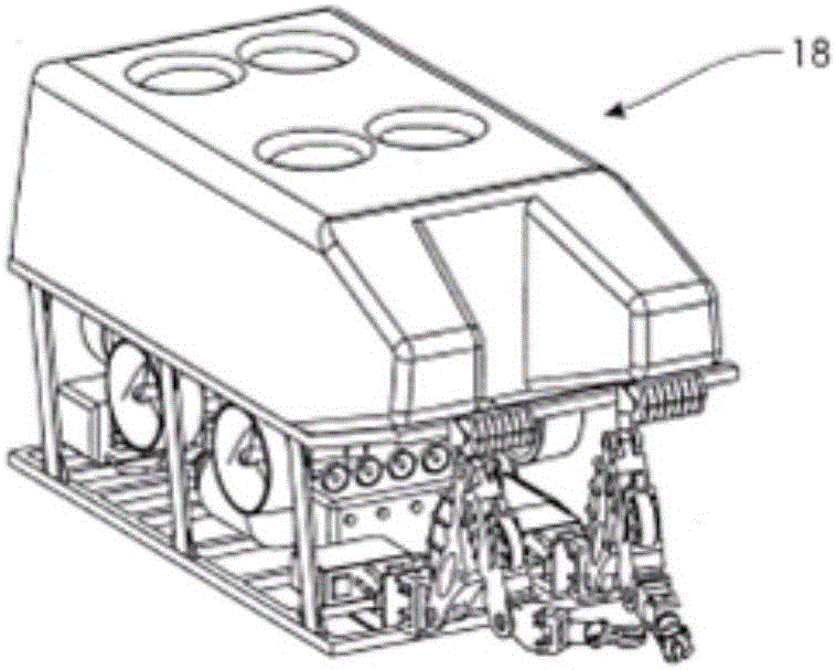 無人船海底帶壓開孔系統(tǒng)提升下降裝置的制作方法