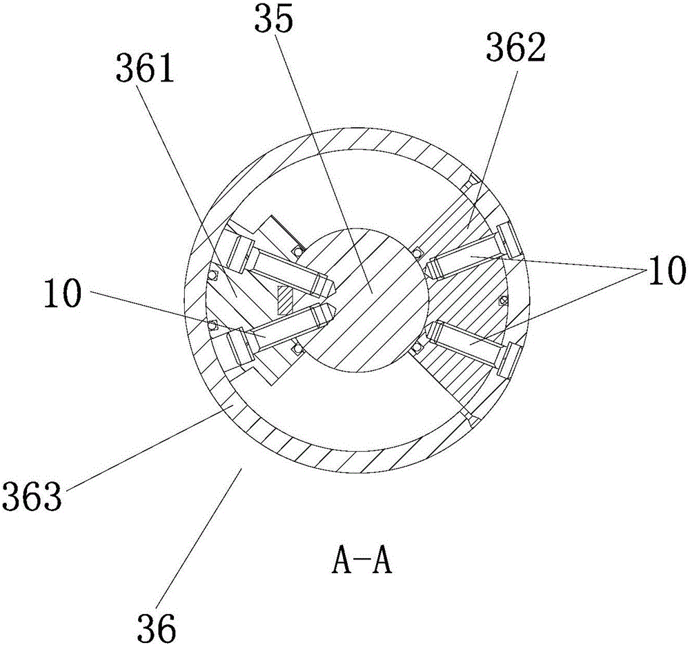 汽车零件加工自动线机械手的旋转手臂结构的制作方法与工艺