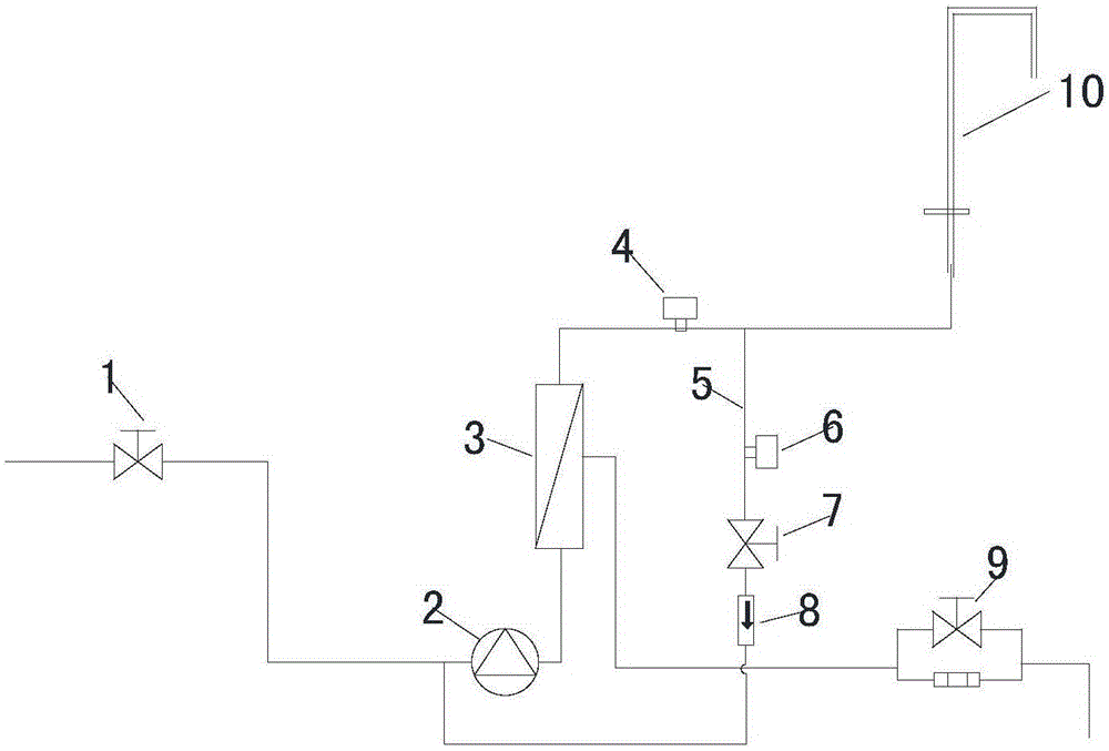 一種反滲透純水機(jī)的防爆安全水路裝置的制作方法