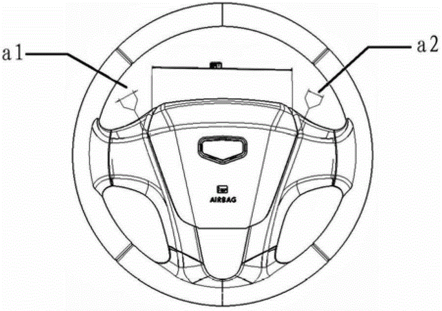 方向盤和安全氣囊模塊定位裝置的制作方法