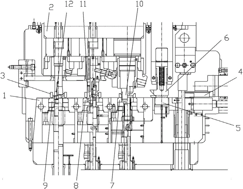 圓錐軸承套圈鍛造連續(xù)模具的制作方法與工藝