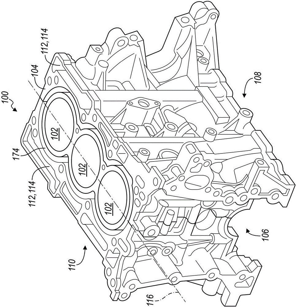 用于發(fā)動(dòng)機(jī)的復(fù)合汽缸體的制作方法與工藝