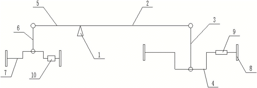 一種動力機械杠桿的制作方法與工藝