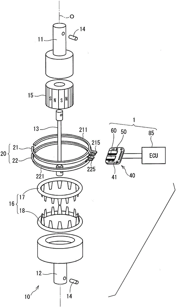 傳感器裝置和使用傳感器裝置的電動(dòng)助力轉(zhuǎn)向設(shè)備的制作方法